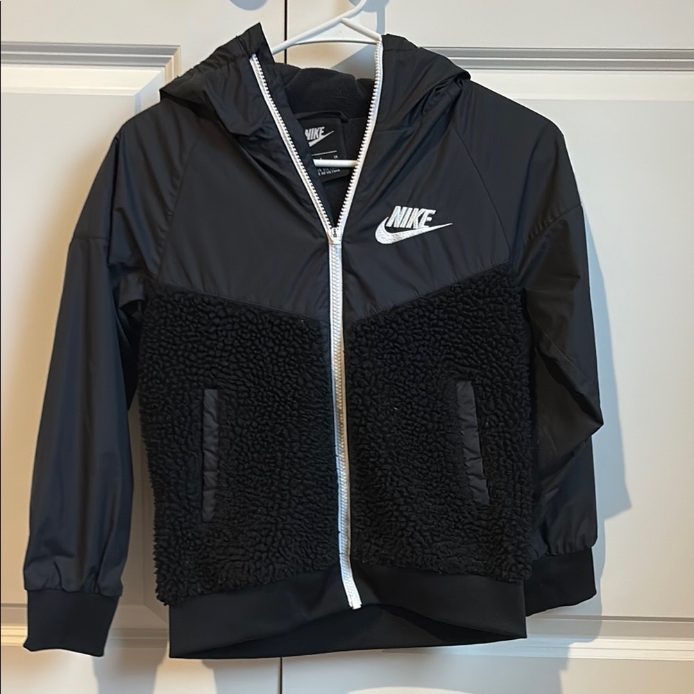 Nike Black Fleece-Lined Jacket